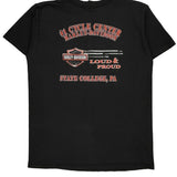 Loud & Proud Harley Davidson Graphic T-Shirt - Large Black Cotton