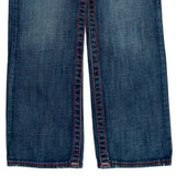 True Religion Contrast Stitch Jeans - 25W US 0 Blue Denim