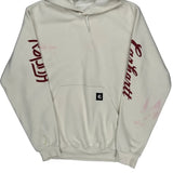 Bob Hurley Carhartt Graphic Hoodie - Small Red Cotton