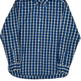 Tommy Hilfiger Checked Shirt - Medium Blue Cotton