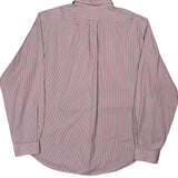 Ralph Lauren Striped Shirt - XL Red Cotton