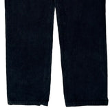 502 Levis Cord Trousers - 28″ Waist Black Cotton