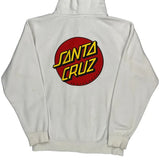 Santa Cruz Hoodie - Medium White Cotton