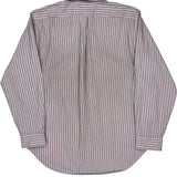 Ralph Lauren Striped Shirt - XL Blue Cotton