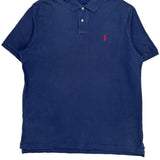 Polo By Ralph Lauren Polo Shirt - XL Blue Cotton