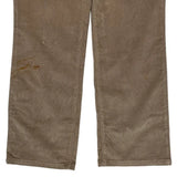 Calvin Klein Jeans Cord Trousers - 30″ Waist Beige Corduroy