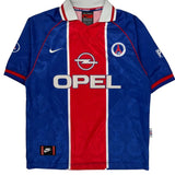 Paris Saint-Germain Nike 1996-97 Home Soccer Jersey - Large Blue Polyester