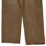 Carhartt Carpenter Trousers - 32W 30L Brown Cotton