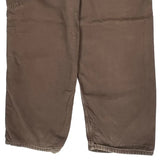 Carhartt Carpenter Trousers - 37W 30L Brown Cotton