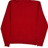 Polo By Ralph Lauren 1/4 Zip - Large Red Cotton