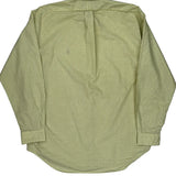 Blake Ralph Lauren Checked Shirt - Large Yellow Cotton