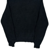 Italian Yarn Polo By Ralph Lauren Sweater - Large Brown Wool