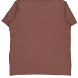 Carhartt T-Shirt - Large Brown Cotton