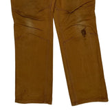 Carhartt Double Knee Carpenter Pants - 32W 31L Brown Cotton
