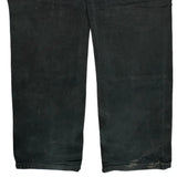 Carhartt Double Knee Carpenter Pants - 34W 33L Black Cotton