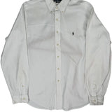 Ralph Lauren Shirt - XL White Cotton