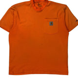 Relaxed Fit Carhartt T-Shirt - Medium Orange Cotton