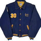 Grosse Pointe Blues Rennoc Varsity Jacket - 2XL Yellow Cotton Blend