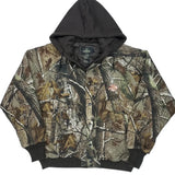 Red Head Jacket - Large Camo Cotton Blend