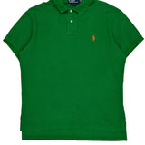 Polo By Ralph Lauren Polo Shirt - Large Green Cotton