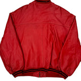 Unbranded Leather Jacket - 2XL Red Leather