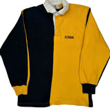 Iowa Barbarian College Rugby Shirt - XL Yellow Cotton