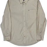 Tommy Hilfiger Striped Shirt - 2XL Beige Cotton