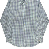 Tommy Hilfiger Checked Shirt - Medium Blue Cotton