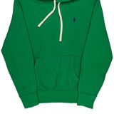 Polo By Ralph Lauren Hoodie - Small Green Cotton