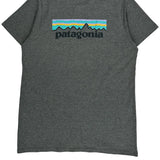 Responsibili-Tee Patagonia T-Shirt - Large Gray Cotton Blend
