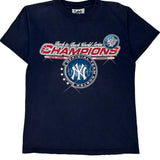 Age 16 New York Yankees Lee Sport Mlb T-Shirt - XL Navy Cotton
