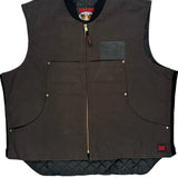 Touch Duck Workwear Vest - 3XL Black Cotton