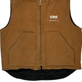 North End Vest - Large Brown Cotton