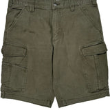 Carhartt Cargo Shorts - 34W 10L Green Cotton