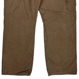 Unbranded Carpenter Trousers - 36W 30L Brown Cotton