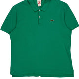 Lacoste Polo Shirt - XL Green Cotton