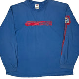 Kansas Jayhawks Nike Graphic Long Sleeve T-Shirt - XL Blue Cotton