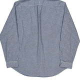 Ralph Lauren Checked Shirt - XL Blue Cotton