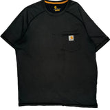 Force Carhartt T-Shirt - Large Black Cotton