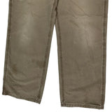 Carhartt Carpenter Trousers - 32W 32L Brown Cotton