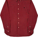 Ralph Lauren Checked Shirt - Small Red Cotton