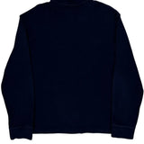 Polo By Ralph Lauren 1/4 Zip - Large Navy Cotton