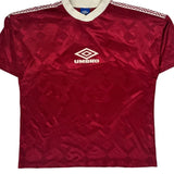 Umbro Football Shirt - XL Red Polyester