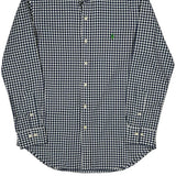 Polo By Ralph Lauren Checked Shirt - Medium Blue Cotton