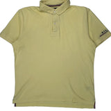 Tommy Hilfiger Polo Shirt - Large Yellow Cotton