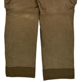 Carhartt Double Knee Cargo Trousers - 38W 30L Brown Cotton
