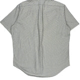 Ralph Lauren Checked Short Sleeve Shirt - Large Beige Cotton