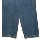 Structure Double Knee Carpenter Pants - 32W 30L Blue Denim