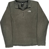 The North Face Fleece - Large Gray Polyester