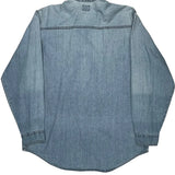 Levis Denim Shirt - Large Light Wash Cotton